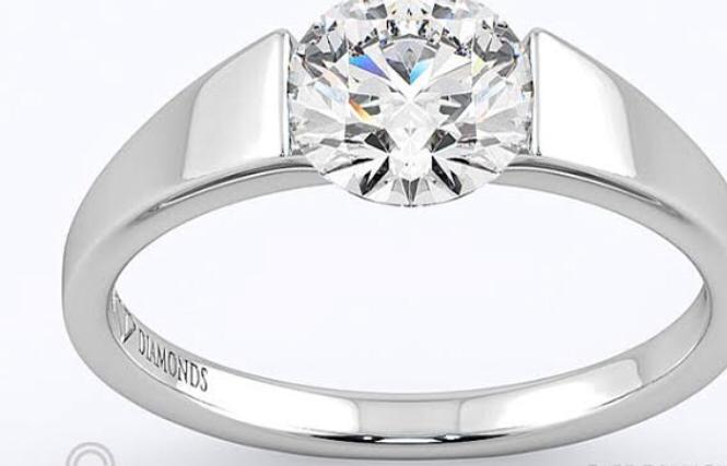 Platinum Classic Solitaire Diamond Ring