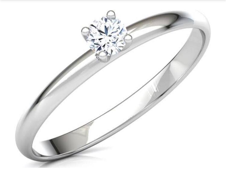 Classic Six-Prong Solitaire Ring