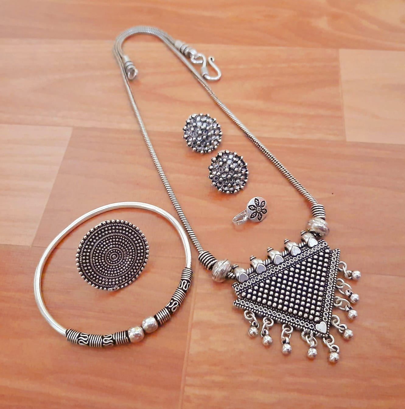 German Silver Traditional Kada Bangle